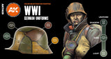 AK Interactive 3G WWI German Uniform - Plastic Modelling Paints & Accessories, Item # AK-11629
