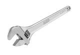 RIDGID 86922 765 Adjustable Wrench, 15-inch Adjustable Wrench for Metric and SAE, Small, Silver