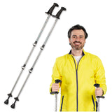 Urban Poling ACTIVATOR 2 Walking Poles - 1 Pair - CoreGrip for Stability, Weight-Bearing, Recovery & Core Strength - Adjustable,