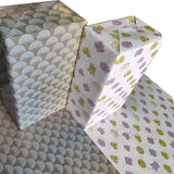 Evince Lotus Gift Wrapping Papers | 2 Neutral Floral Pattern Designs For All Occasion Gifting Ideas Diwali Rakhi Wedding | 50 Th