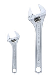 Channellock WS2 Adjustable Wrench Set, Chrome, 2Piece