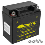 Caltric Agm Battery Compatible with Suzuki Lt160E Lt160 E Lt-F160 Ltf160 Quadrunner 160 2X4 1989-2004