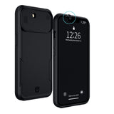 Spy-Fy iPhone 13 Mini Privacy Case with Camera Covers Front and Rear | Protect Your iPhone and Privacy | 6-Foot Drop Proof | 5.4