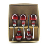 U J Ramelson No. 107 Basic Beginners Wood Carving Tools set of 5. Gouge, 5/16 bent Gouge, 5/32 Straight Gouge, 5/32 bent V, 3