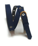 Generic Women Xxl Oversize Plus Size Nevyblue Denim Material Jeans Belt