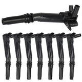 ECCPP ignition coils Pack of 8 UF834,coils packs,for Ford E-350 E-450 Super Duty 2018-2019,F-250 F-350 Super Duty 2018-2020,V8 6