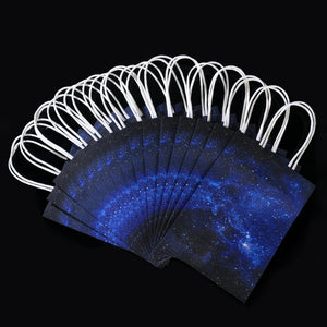 16 Pieces Galaxy Party Space Gift Bags With Handles Kraft Paper Galaxy Gift Bags Starry Night Party Gift Goodie Bags Galaxy Trea
