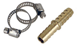 attwood Universal Brass in-Line 3/8-Inch Fuel Splice Kit, Model:11822-6