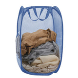 Aplter Mesh Pop Up Laundry Hamper for Cruise, Collapsible Laundry Basket Foldable Dirty Clothes Hamper with Handles, Side pocket