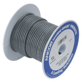 Ancor 182403 Marine Grade Electrical Primary Tinned Copper Boat Wiring (16Gauge, Grey, 25Feet)