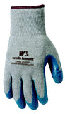 Wells Lamont 133XL Knit Wrist, Textured Grip, Latex Coated Work Glove, Extra Large, 1-Pair