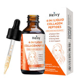 Heivy Liquid Collagen for Women, Collagen Peptides with Biotin, 4-in-1 for Radiant Skin, Healthy Hair, Strong Nails, Joint Suppo