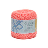 Crystal [100grs] - Monarca - Fine Mexican Crochet Thread Yarn for Clothing and Crafts - Color 101- Dark Peach 020