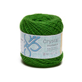 Crystal [100grs] - Monarca - Fine Mexican Crochet Thread Yarn for Clothing and Crafts - Color 061- Leaf Green 094