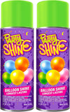 Shiny Fiesta Party Shine Balloon Shine Spray, Silicone Spray for Latex Balloons, Balloon Spray Shine, Waterproof, Fragrance-free
