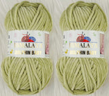 Himalaya Dolphin Baby Yarn Knitting Yarn 2 Skeins 264 Yards 2x100gram Super Bulky Baby Blanket Yarn (80359)