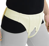 ItaMed Hernia Support Double Sided with Removable Foam Inserts, Large