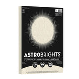 Astrobrights Specialty Parchment Card Stock, Natural, Letter (8.5 x 11), 65 Lb, Pack Of 100