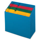 GlobeWeis/Pendaflex QuickVue Project File, Monthly Index, Letter Size, Blue (20135)