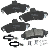 Bendix Premium SBM899 Semi-Metallic Rear Brake Pads for Mercury Cougar 2002-2001
