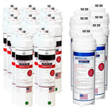 American Filter Company # AFC-DP-CZDP, Compatible with Dupont WFQT390005 Water Filter System set of WFQTC90001 and WFQTC70001-3 
