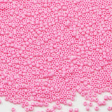 Tibaoffy Size 8/0 Crafts Glass Seed Beads 3mm Pink Beads for Jewelry Making (Total About 100g About 3600pcs)