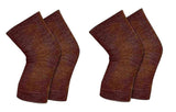 Zacharias Unisex Woolen Winter Protective Knee Warmer Socks Lw01(Brown;Free Size) (Pack Of 2 Pair)
