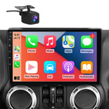 ?4GB+64GB? Car Radio Stereo for Jeep Wrangler JK 2007-2018 Dodge Ram 2009-2012 Compass Grand Cherokee with CarPlay Android Auto