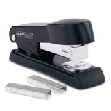 Rapesco Minno Desktop Stapler, Black (A52600B3), mini Stapler