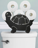Wigag Turtle Toilet Paper Holder Stand for Extra 8 Rolls, Funny Decorative Free Standing Toilet Paper Storage, Farmhouse Bathroo