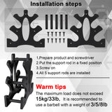 1 Pack Dumbbell Rack Stand-3 Tier Weight Rack for Dumbbells,Plastic Dumbbell Stand A Frame Triangle Small Weight Storage Shelves