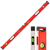 Kapro - 985-41X Apollo Heavy-Duty Professional Box Level - Features Magnified Vials and Dual-View Plumb Site - VPA Tested - 48 I