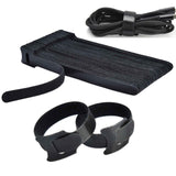 Starewa 50 Piece Cable Organizer Hook & Loop TapeWire/Cord Holder Management StrapReusable Hook & Loop Ties For Pc, Tv, Desk, 