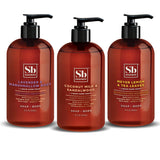 Soapbox Hand Soap Variety Pack (Coconut, Lavender, Meyer Lemon) Liquid Hand Soap, Moisturizing Wash with Shea Butter & Aloe Vera