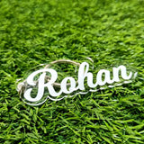 Wehatke Customized Acrylic Name Keychain With Different Color, Best Use Of Gifting For Boys & Girls Or Home Office Bike And Bag 
