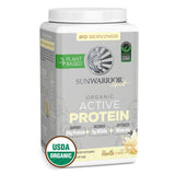Sunwarrior Vegan Protein Powder Plant-Based USDA Organic BCAAs | Sugar, Gluten, Dairy Free Non-GMO | Vanilla Flavored 20 Serving
