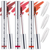 GLSFACE 3 Colors Peel Off Lip Liner with Tweezer Kit, Rich Color Matte Finish Lip Tint Stains Makeup Set for Women, Long Lasting