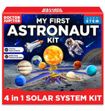 Doctor Jupiter My First Astronaut Kit, Solar System Model STEM Project, Science Kit for Kids Age 5-7-8-10-12 Year Olds | Learnin