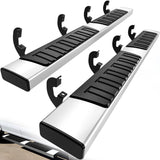 YITAMOTOR 6.5 Inches Running Boards Compatible with 2019-2025 Chevy Silverado/GMC Sierra 1500 Crew Cab, 2020-2025 2500HD 3500HD,