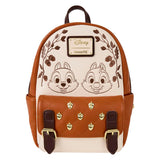Loungefly Disney Chip and Dale Quilted Mini Backpack