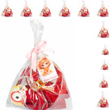 Mei & More Kanjak Return Gift Set Pack of 12 | Navratri Kanya Pujan Gift Pouches | Cute Potli Hamper for Girls | Kanjak Gift Ite