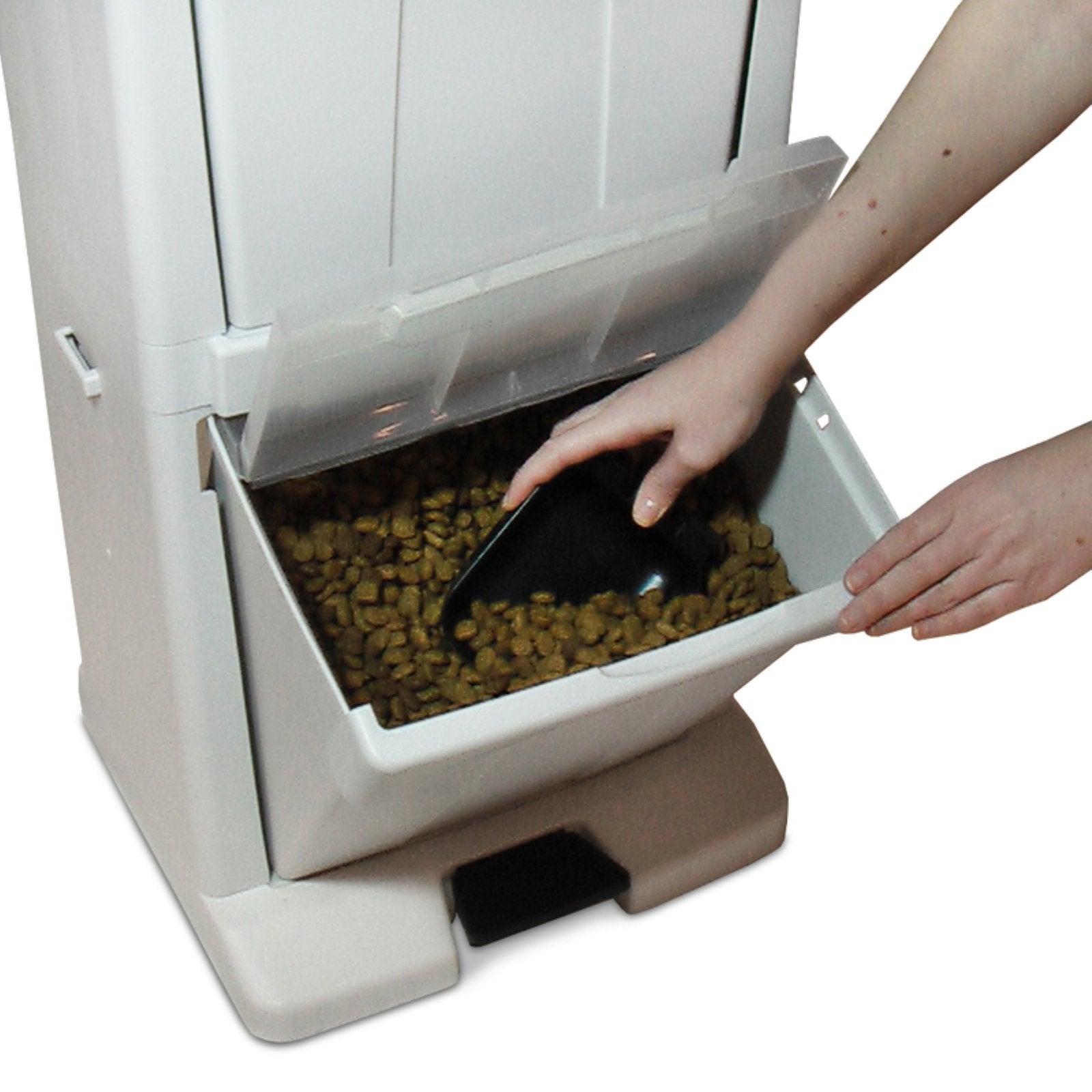 Richell Pet Stuff Tower for Food Storage | Richell Pet Stuff Tower: Ideal for Cats and Dogs. Max Load Capacity 8.8lbs, Includes