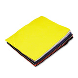 Chenille Kraft 390701 Felt Sheet Pack, Rectangular, 9 x 12, Assorted Colors, 12/Pack