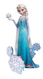 Anagram International 10116379 International Elsa the Snow Queen Air Walker Party Balloon, 57, Multicolor