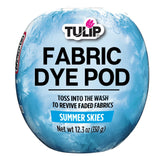 Tulip Fabric Dye Pod Summer Skies (Aqua), Dye for Washing Machines