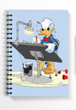 Blue Nexus Diairies Notebook Duck Coon (6 X 9 Inch, Multicolour)_Bnnbk169