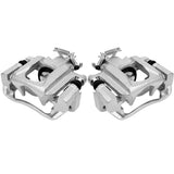 SCITOO Rear Left+Right Brake Calipers With Bracket 18B5081 18B5080 Compatible For Chrysler Town & Country 08-12 For Dodge Grand 