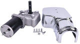 Solarhome New 60:1 Dump Truck Roll Tarp Motor with Chrome Cover 12V 600 W 33Amps 76 RPM