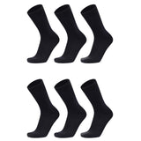 F Y V MenS Cotton Formal Socks For Office And | MidCalf Length Solid Business Socks For Uniform, Casual And Sports Use | Soft 