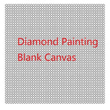 OneHippo 5Pcs/Lot 30x40CM Diamond Painting Canvas with Glue, Round/Square Blank Grid Canvas Empty for Customized Projects